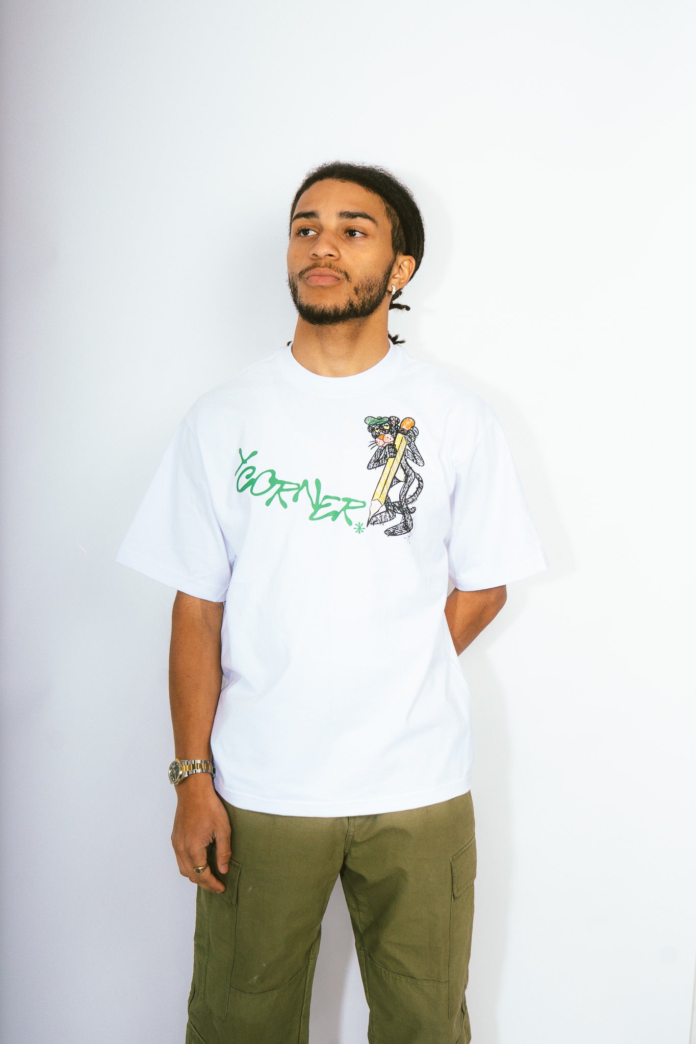 Black Pantha Sketch Tee